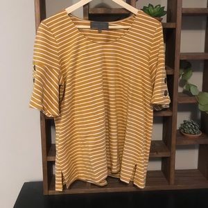 Boden Women’s Large Striped Shirt